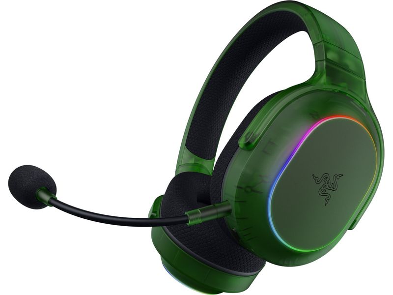 Razer Headset Barracuda X Chroma – Phantom Green Edition Gr Kabelloses RGB-Gaming-Headset mit SmartSwitch Dual Wireless