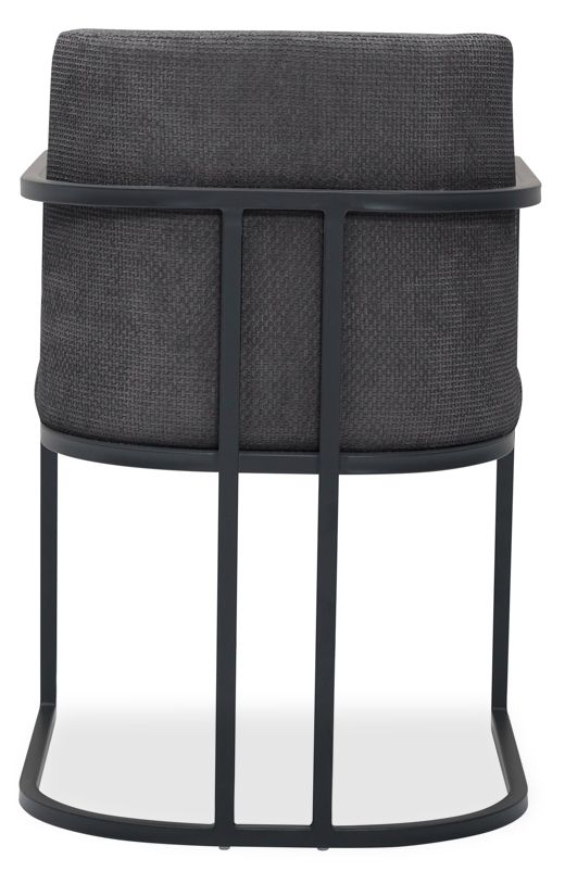 Eetkamerstoel Graphite Archi B55 x D60 x H83 cm