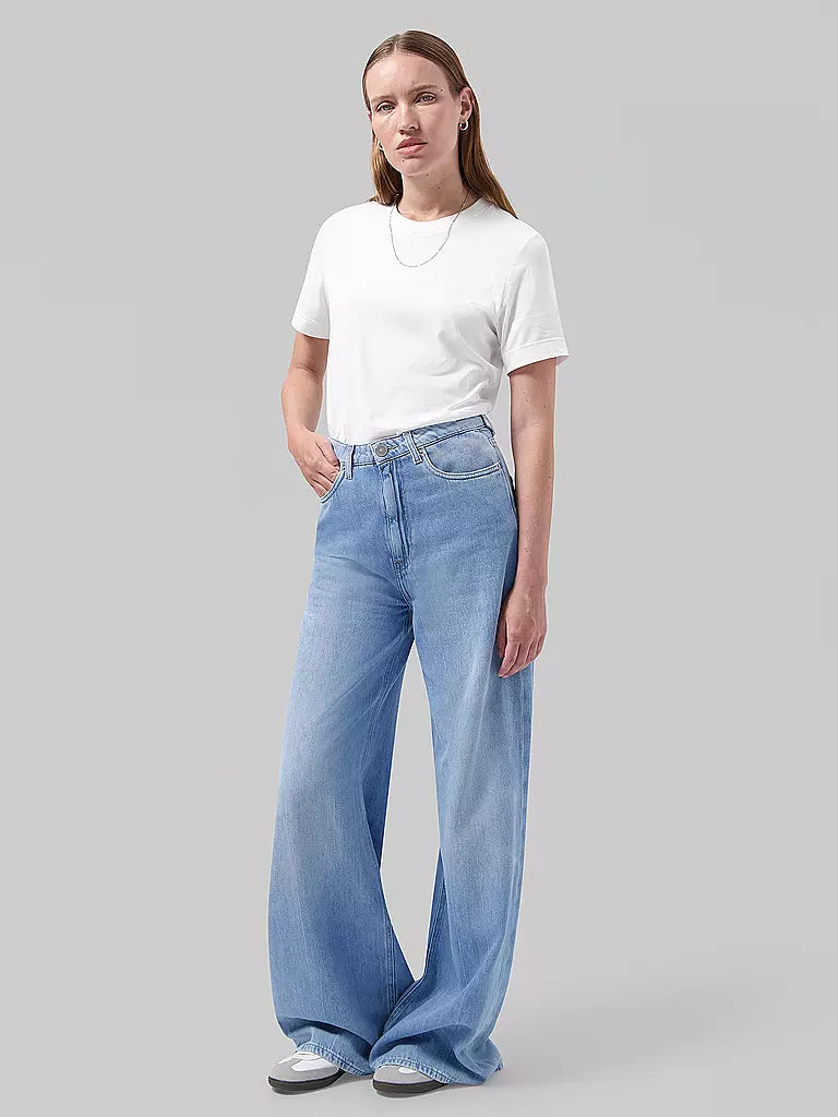 MUD JEANS Jeans Loose Fit SARA hellblau