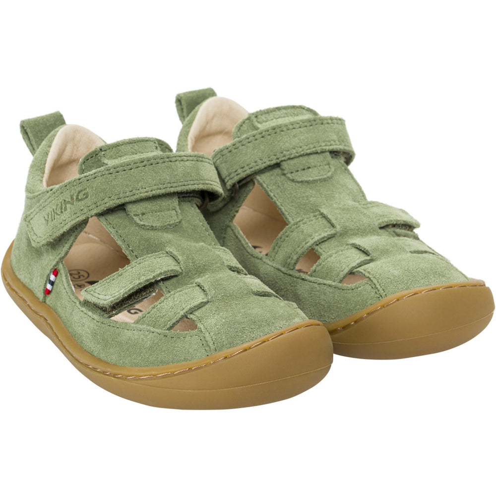 Køb VIKING Olive Alv Lind Barefoot Sandal 2V