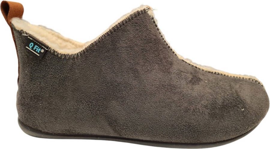 Q-Fit Q Fit Madrid dames pantoffel Antraciet