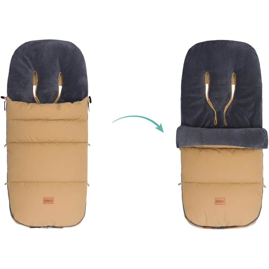 fillikid Winterfußsack Kinley Cappuccino