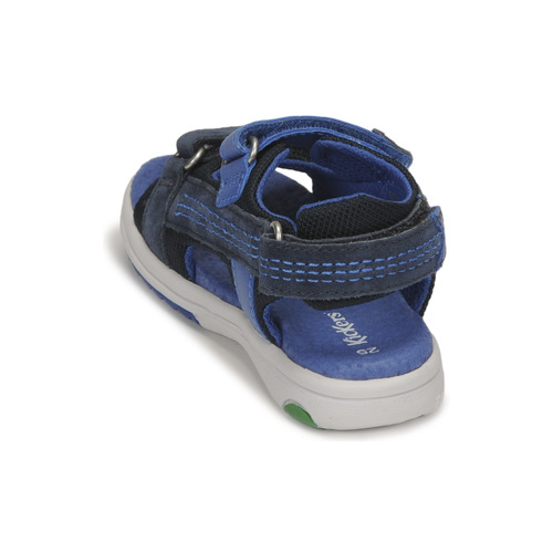 Kickers - PLANE - Bleu / Gris