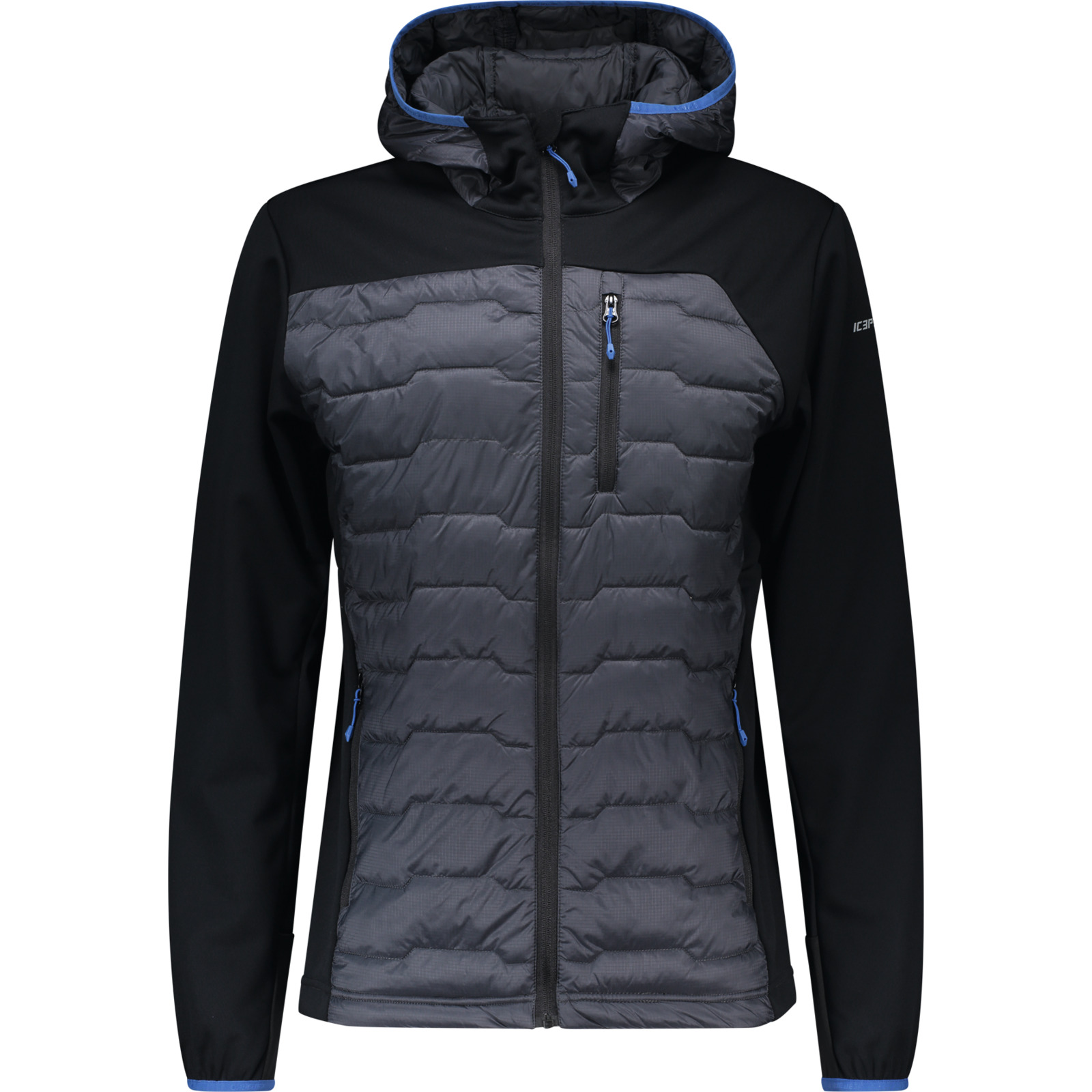 Icepeak Herren-Hybrid-Jacke Byhalia grau, 58