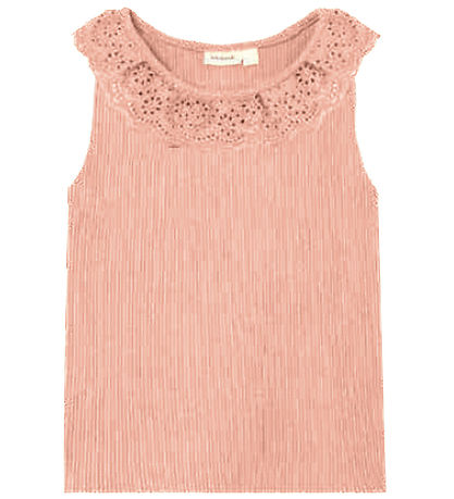 Name It Top - Rib - NmfHelianay - Apricot Blush m. Hulm?nster