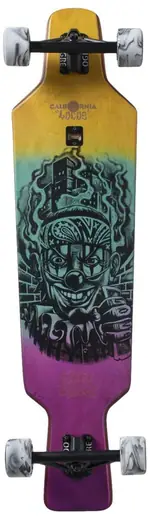 California Locos X Mister Cartoon Drop Through Komplet Longboard