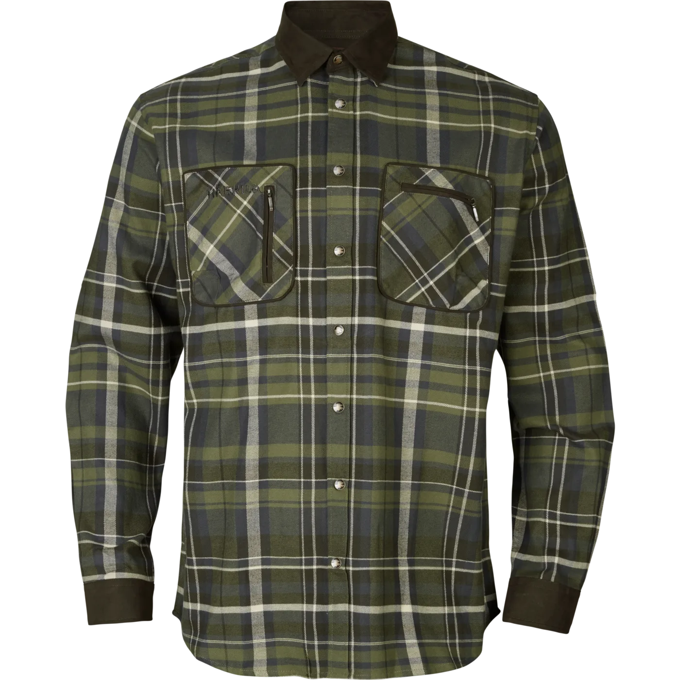 Härkila Men's Pajala Shirt Olive Check