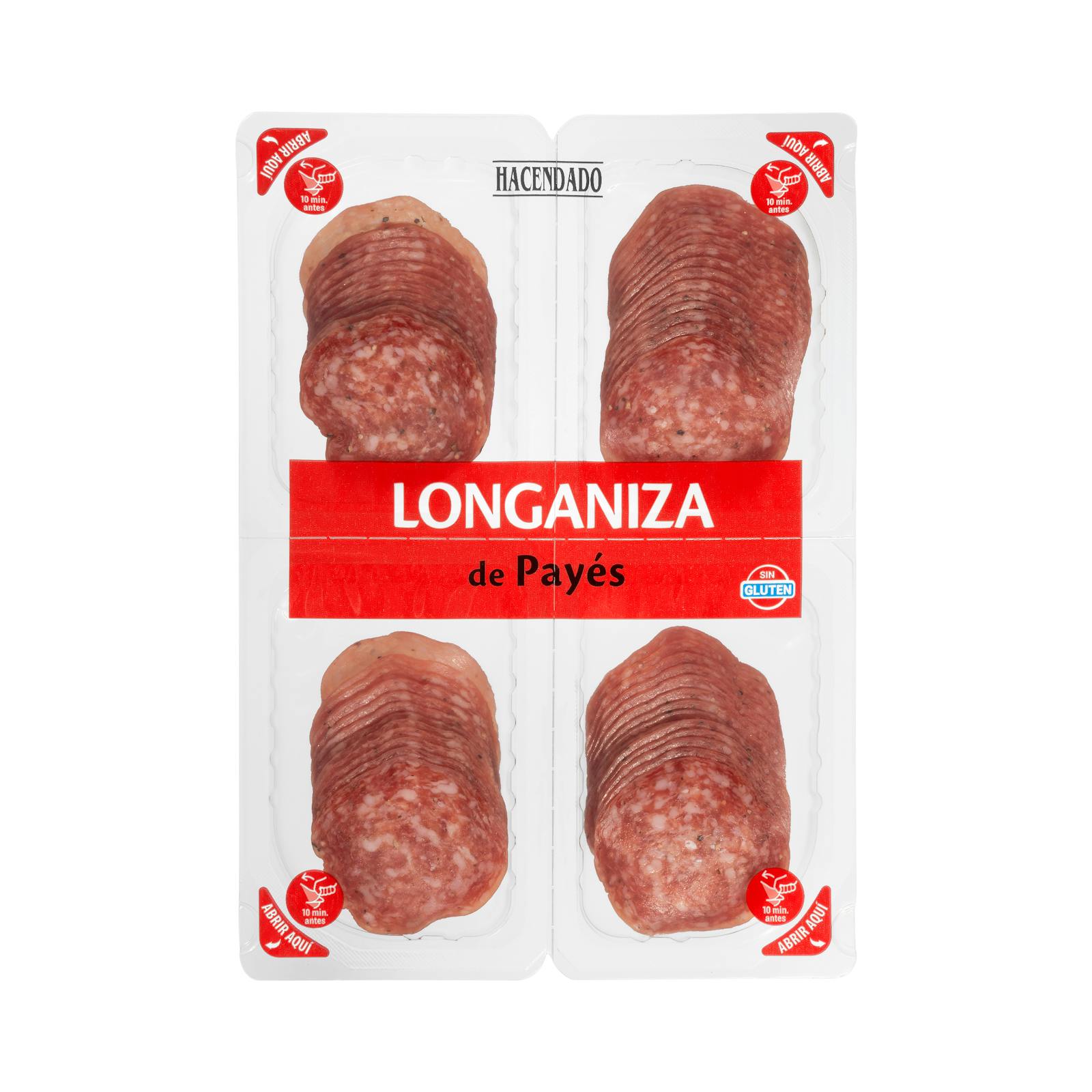 Saucisse fermière tranchée extra Hacendado