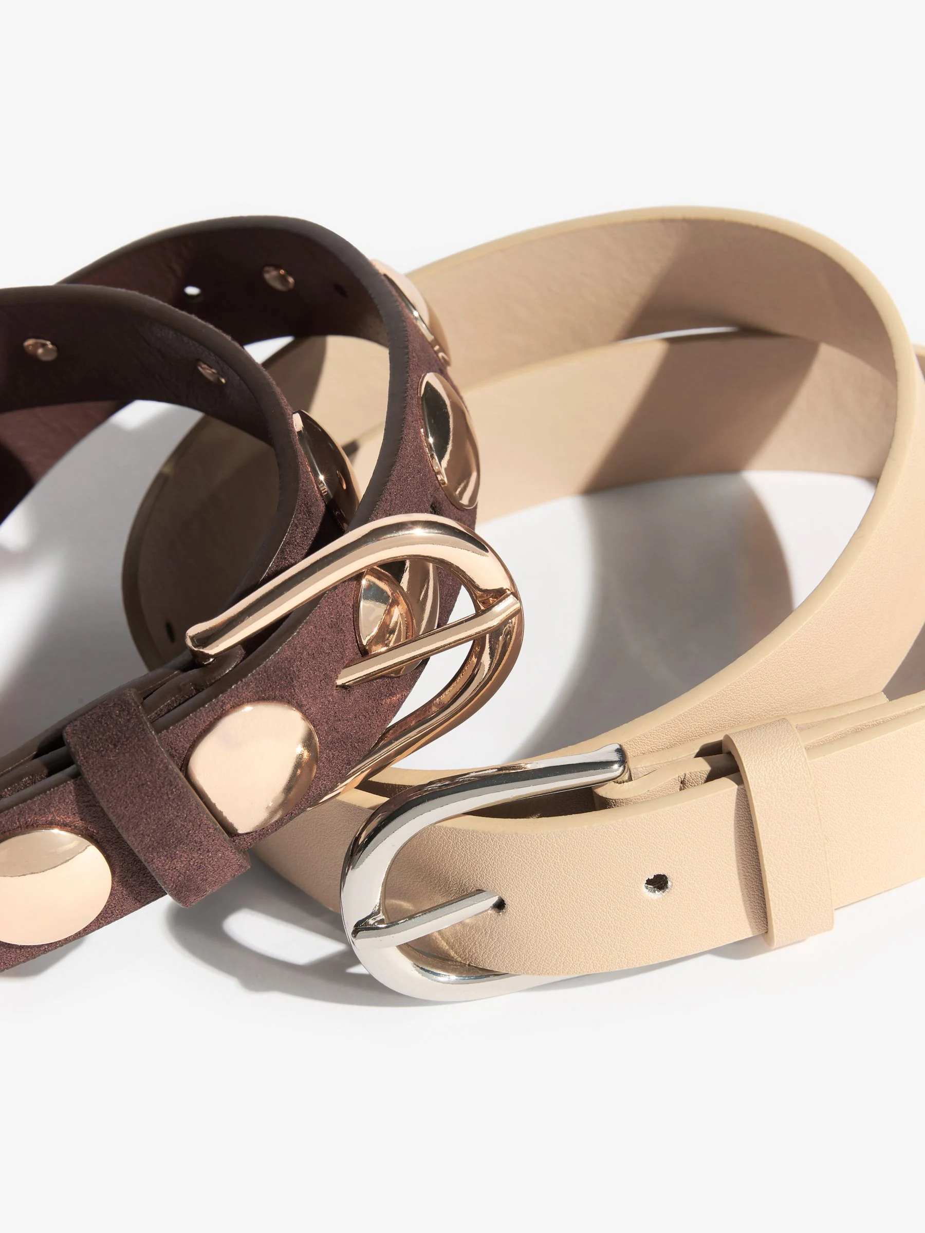 Choc and Cream - Friends Like These Studded Belts 2 Pack