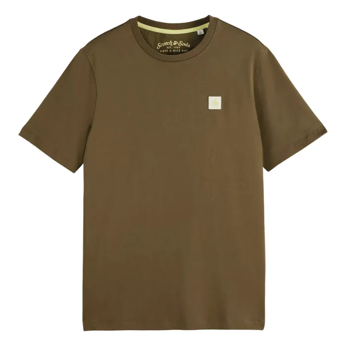 Scotch & Soda Essential Logo Badge Shirt Heren
