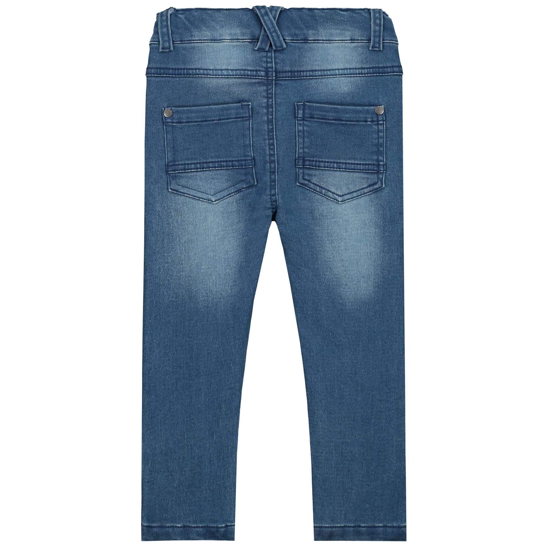 Prénatal peuter jeans slim fit  effen blauw