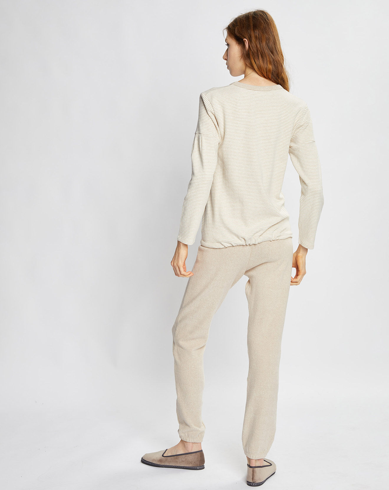 Le Chat Pyjama Sweethome blanc/beige