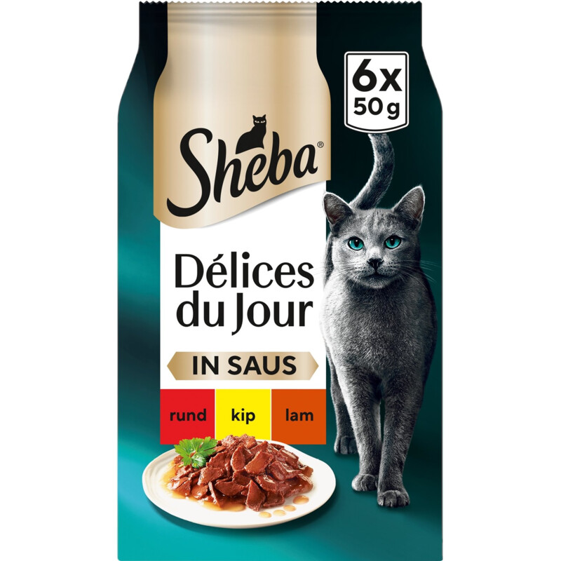 Sheba Délices du jour in saus traiteur