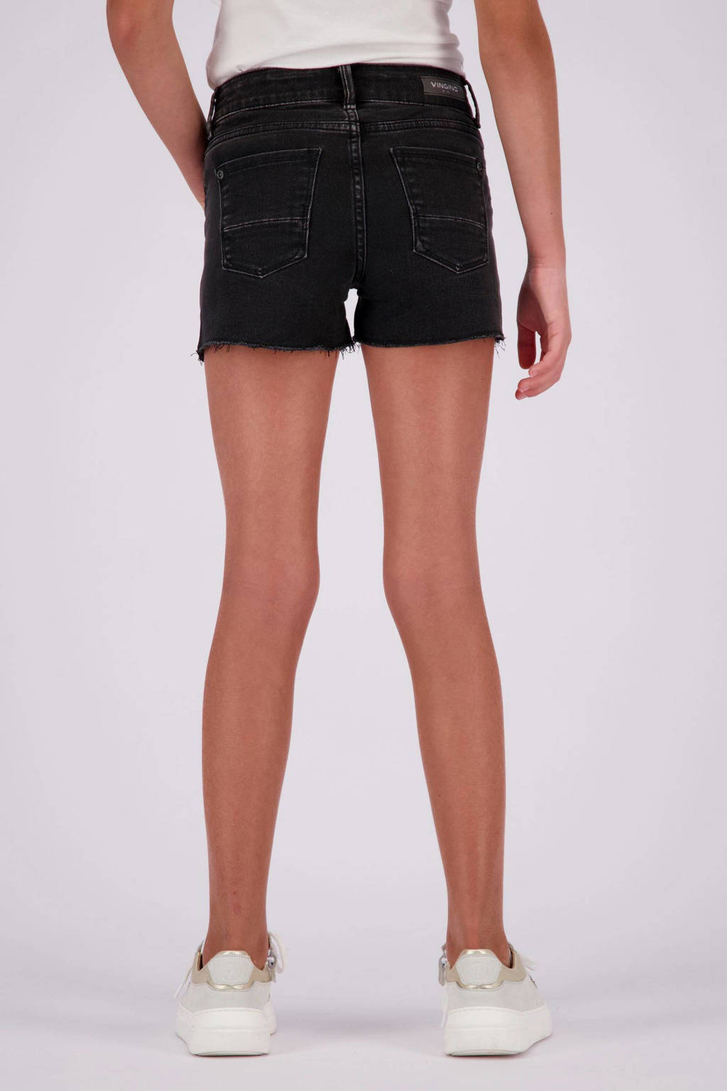 Vingino denim short Daizy black denim