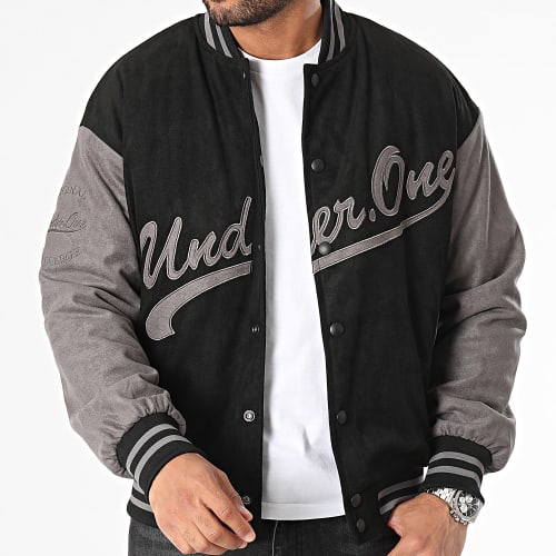 Veste Teddy Noir