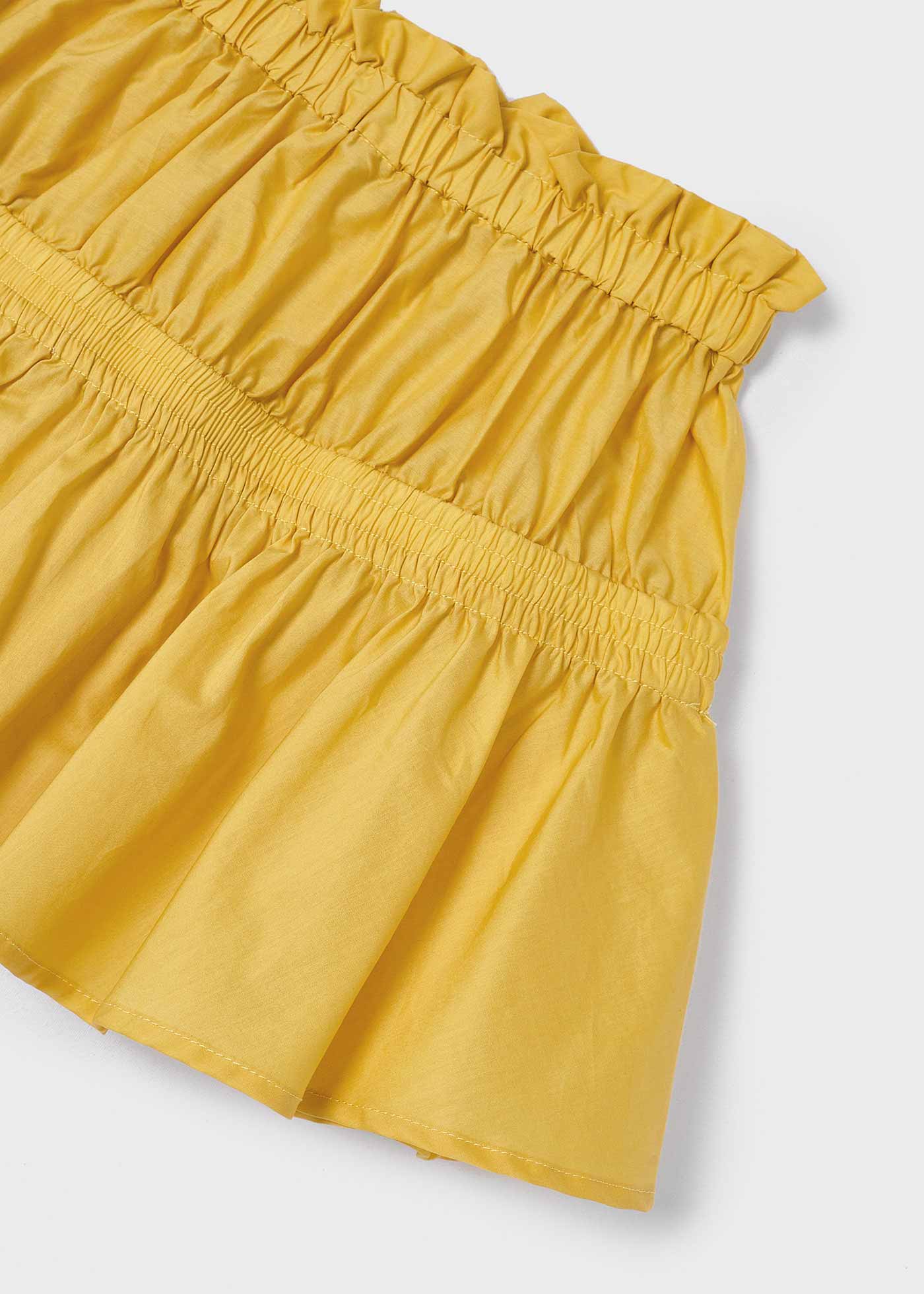 Saia de popeline para meninas