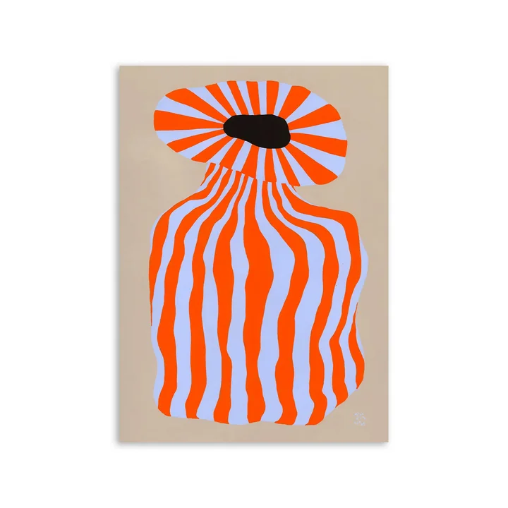 Paper Collective - Doodle of a Doodle 01, 50 x 70 cm, mehrfarbig