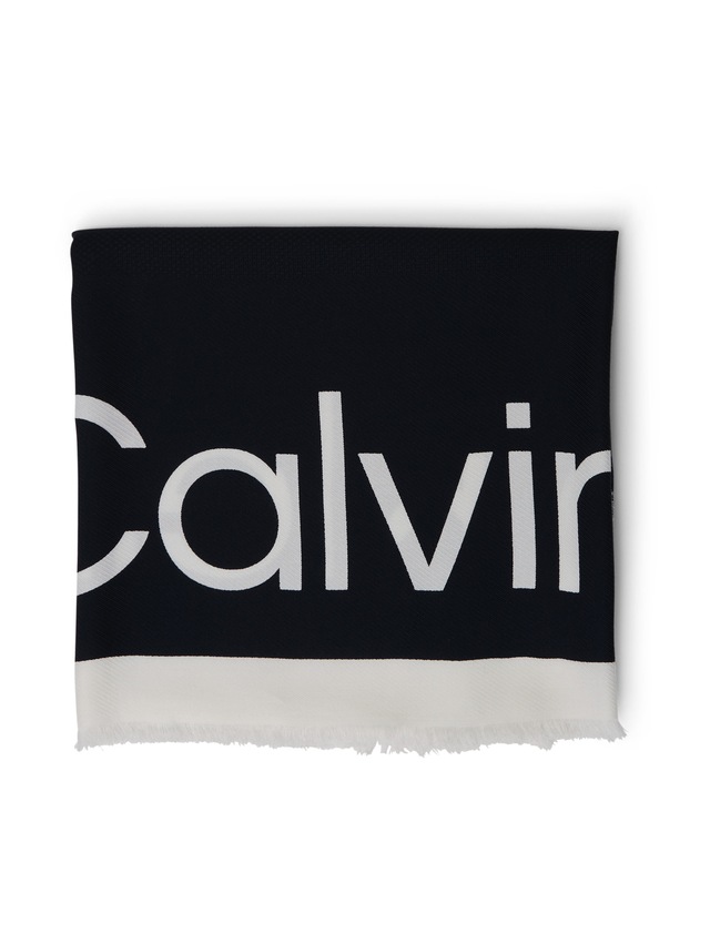Calvin Klein Modeschal »BOLD LOGO CONTRAST SCARF«, mit Markenlogoprint