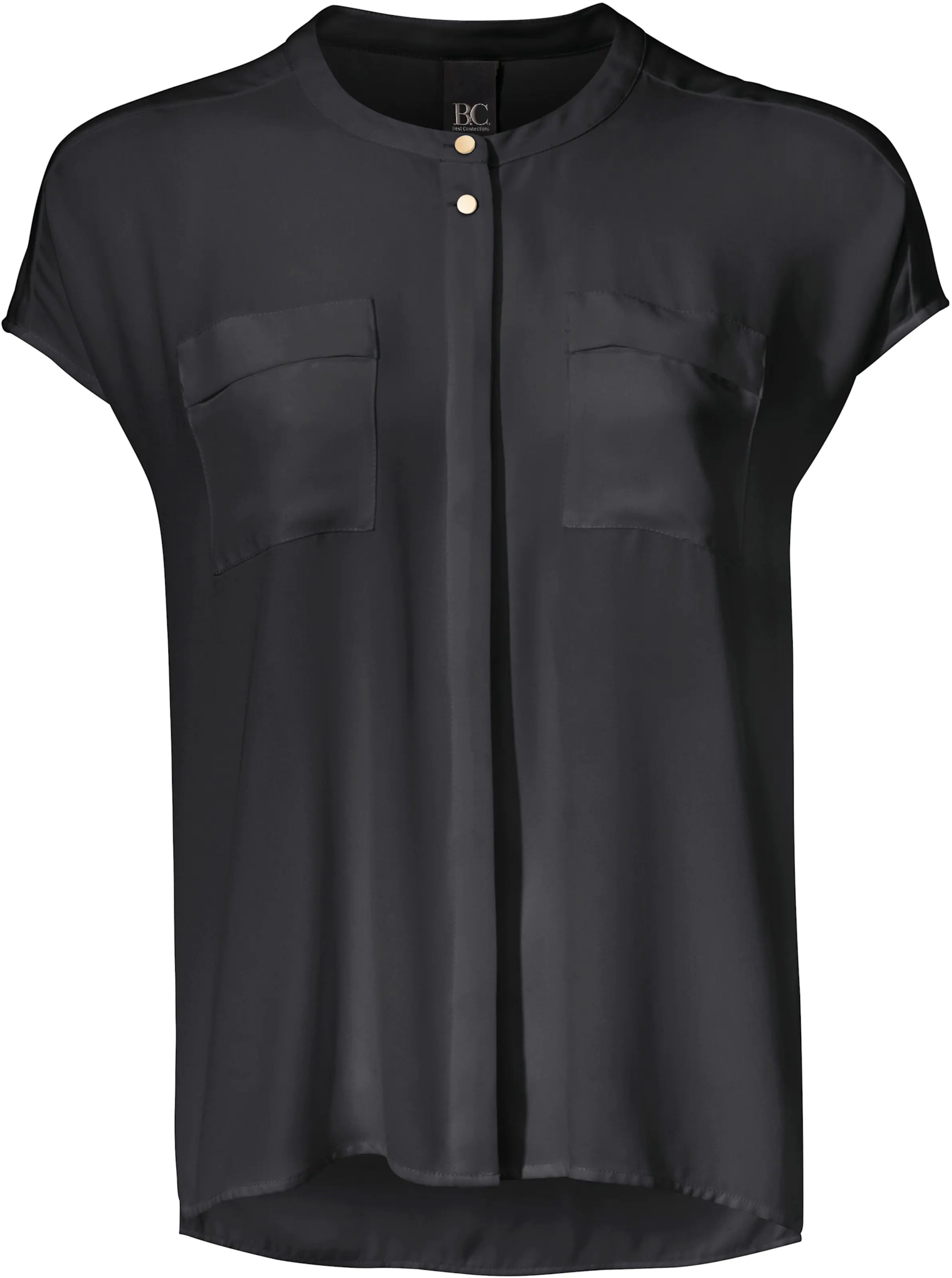 heine Oversized Bluse in schwarz