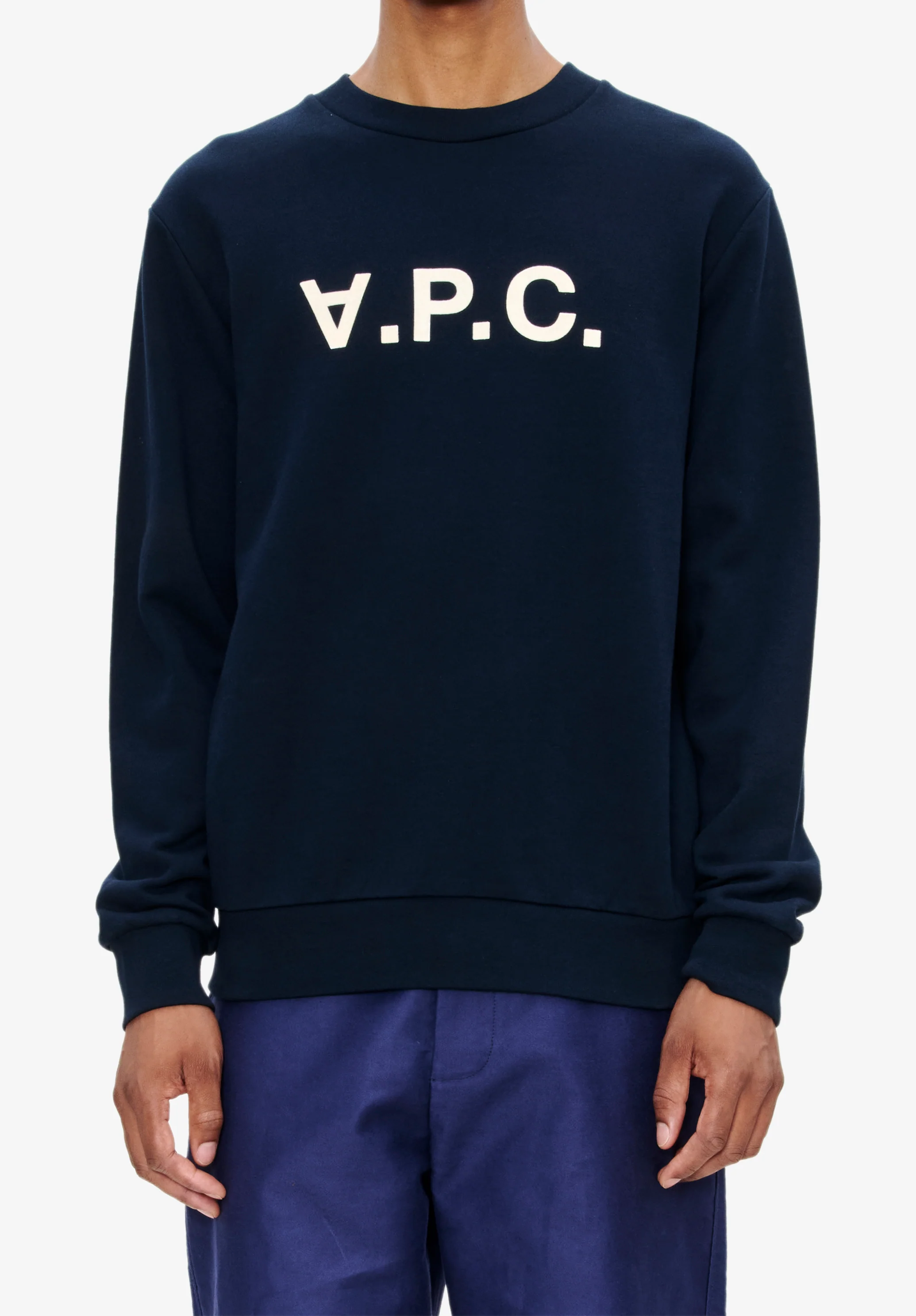 sweat standard grand vpc GOTS - Dark navy/ecru