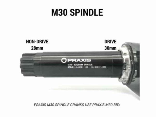 Elvedes Praxis M30 BSA Krankboks, 68/73mm