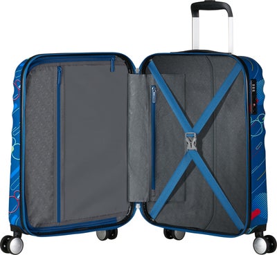 American Tourister Disney Wavebreaker Spinner Koffert 36L Mikke Mus