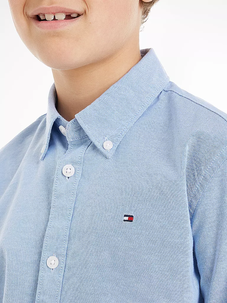 TOMMY HILFIGER Jungen Hemd  blau