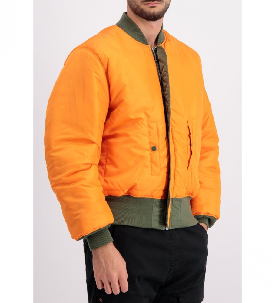 Jaqueta bomber reversível ALPHA INDUSTRIES Ma-1 verde