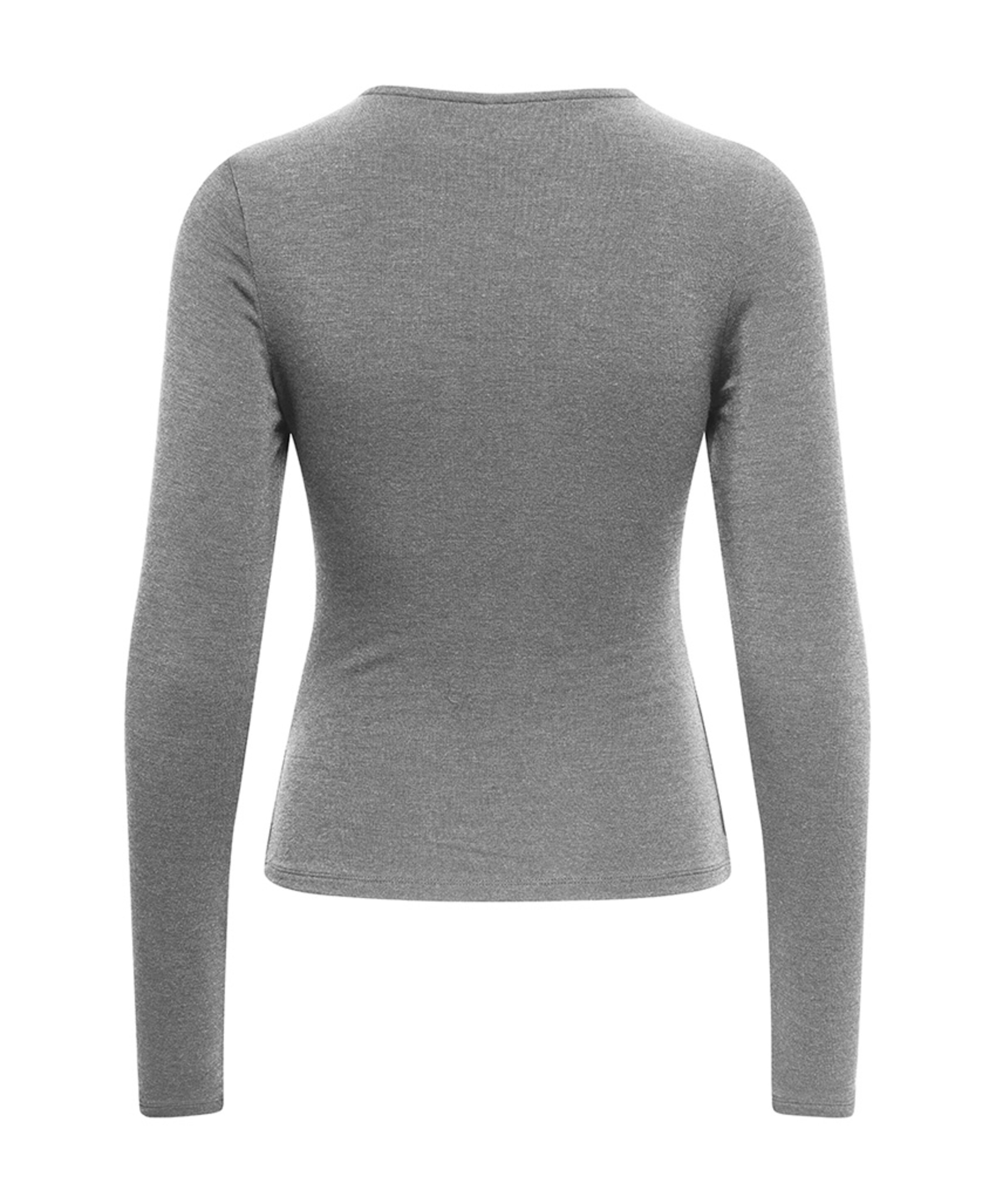 Only Dames longsleeve grijs