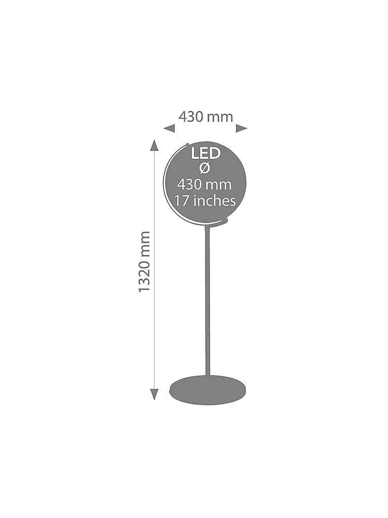 EMFORM Standglobus - Sojus Light LD 43cm Physical 2  keine Farbe