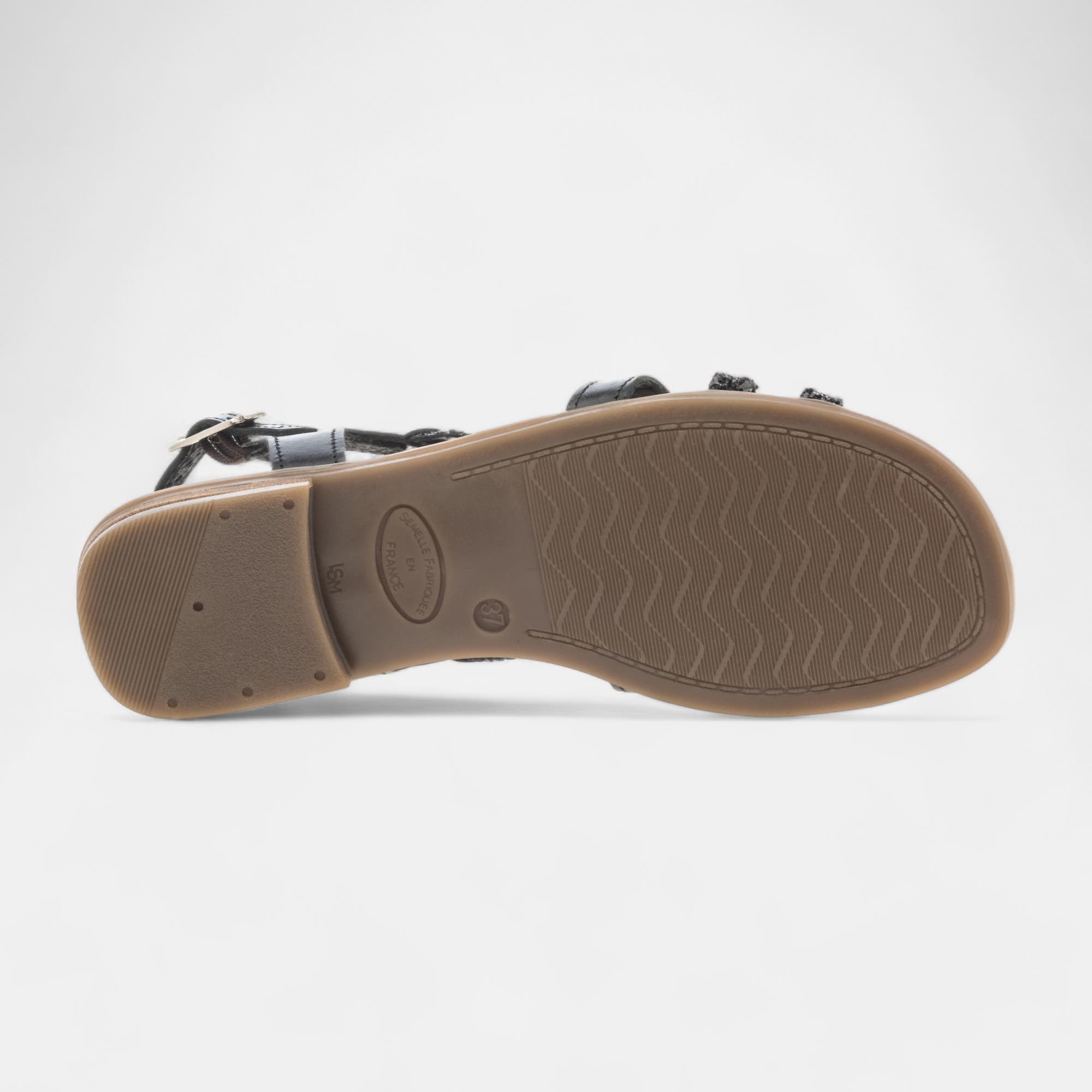 Nu-pieds Femme noir