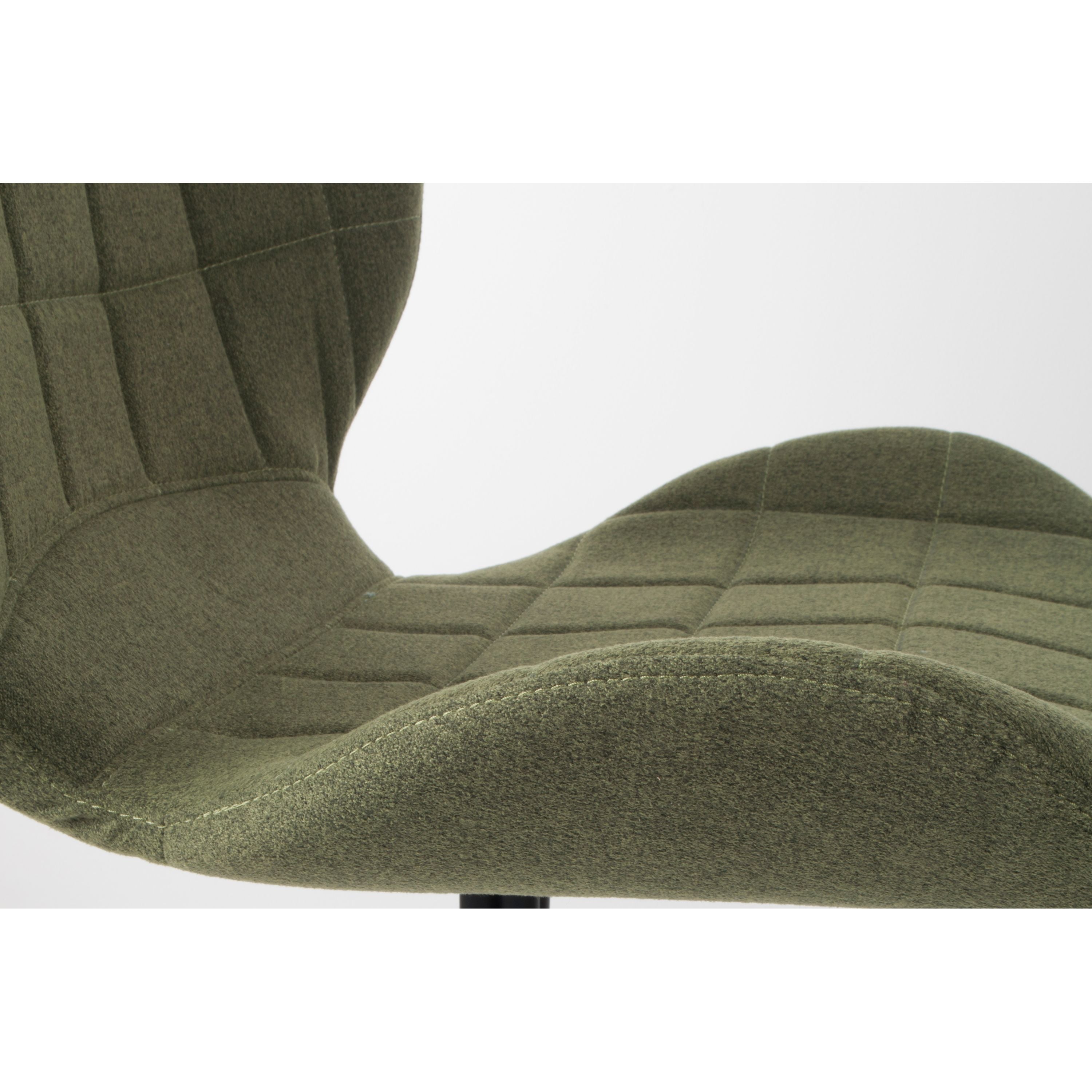 Zuiver OMG Eetkamerstoelen  Groen - Set van 2