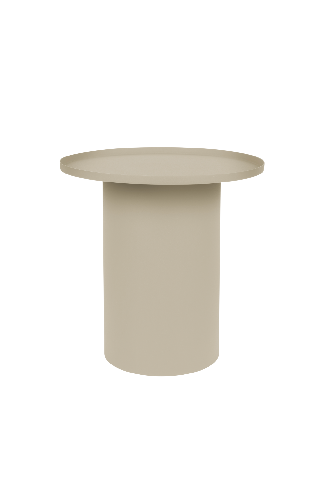 Rein Living bijzettafel Sverre rond Rein Living Sverre Side Table Rond Beige