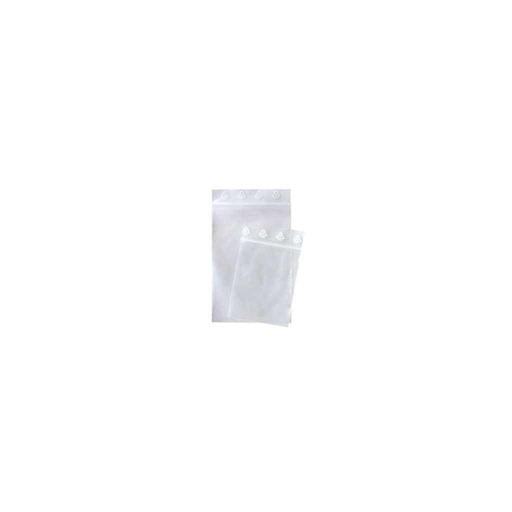 100 Sachets Zip 8 x 12 cm