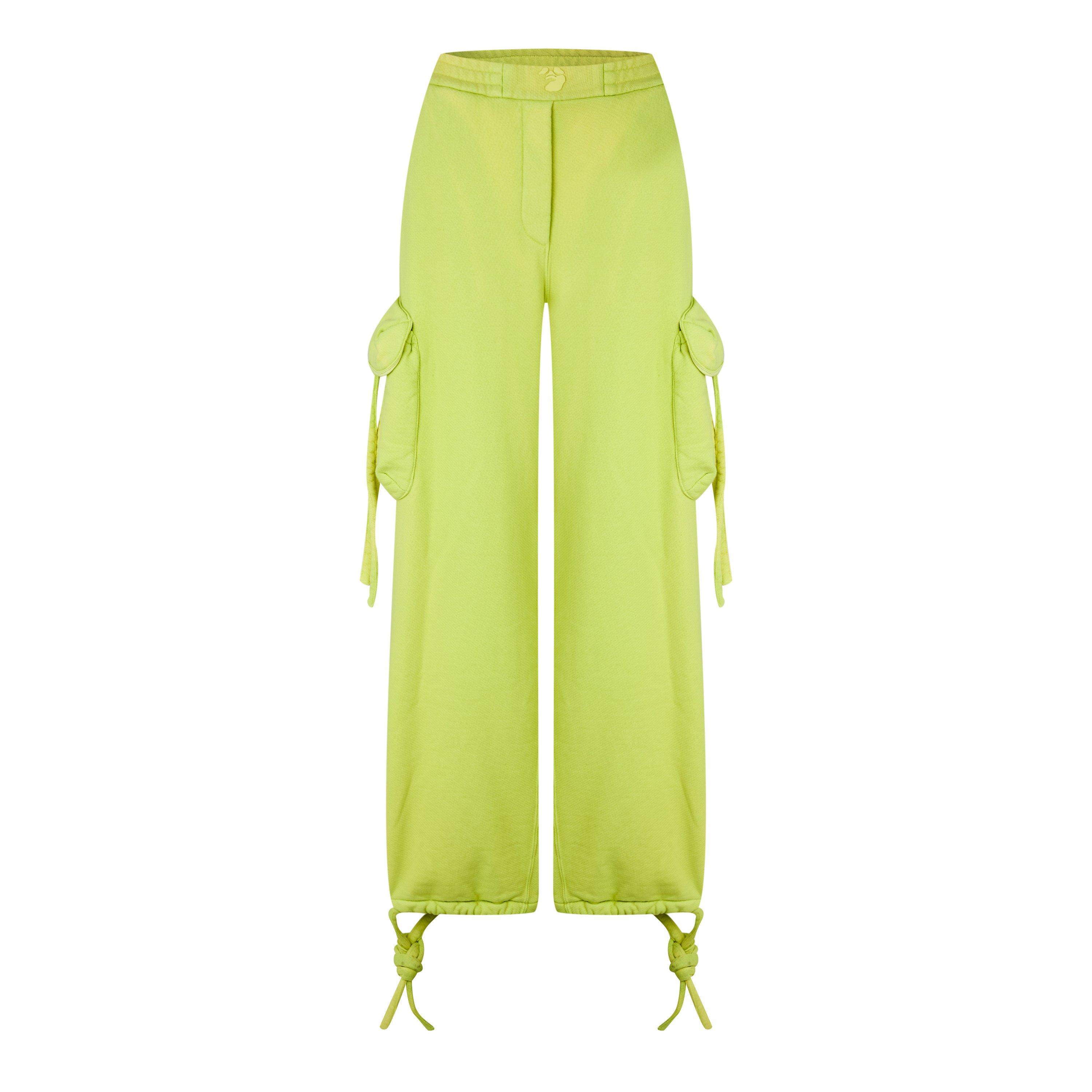 Off White Laundry Cargo Track Bottoms