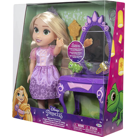 Disney Princess Rapunzel-dukke og sminkebord