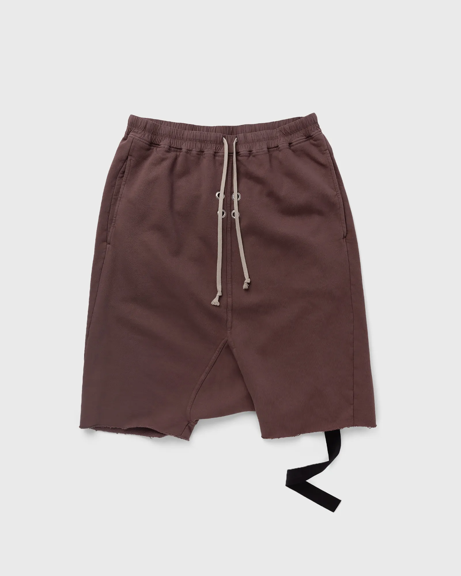 Rick Owens DRKSHDW KNIT SWEAT SHORTS - GIMP DRAWSTRING PODS
