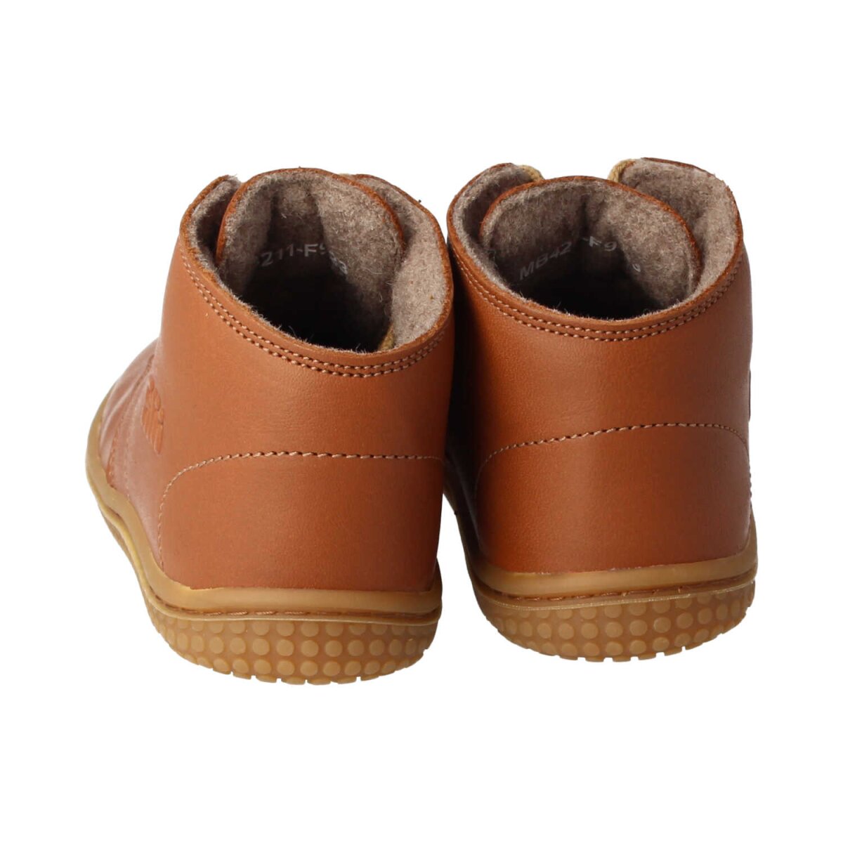 MB4211-F9 chestnut SOFT-TOE BIO nappa fleece laces Weite/M