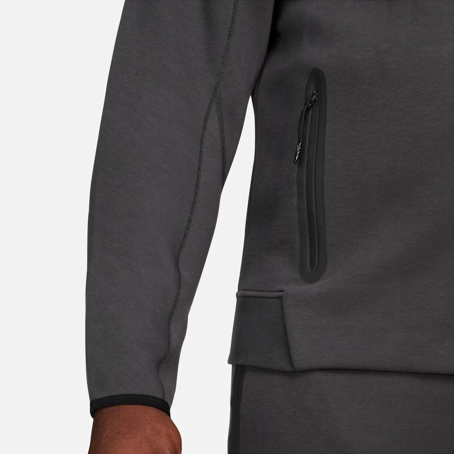 Nike Sweat à Capuche NSW Tech Fleece 24 FZ - Gris/Noir