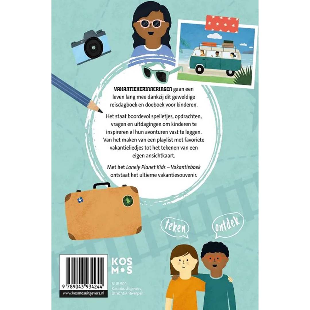 Kosmos lonely planet kids - vakantieboek