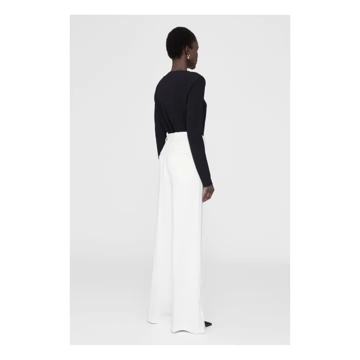 Anine Bing Pantalon Lyra | Blanc