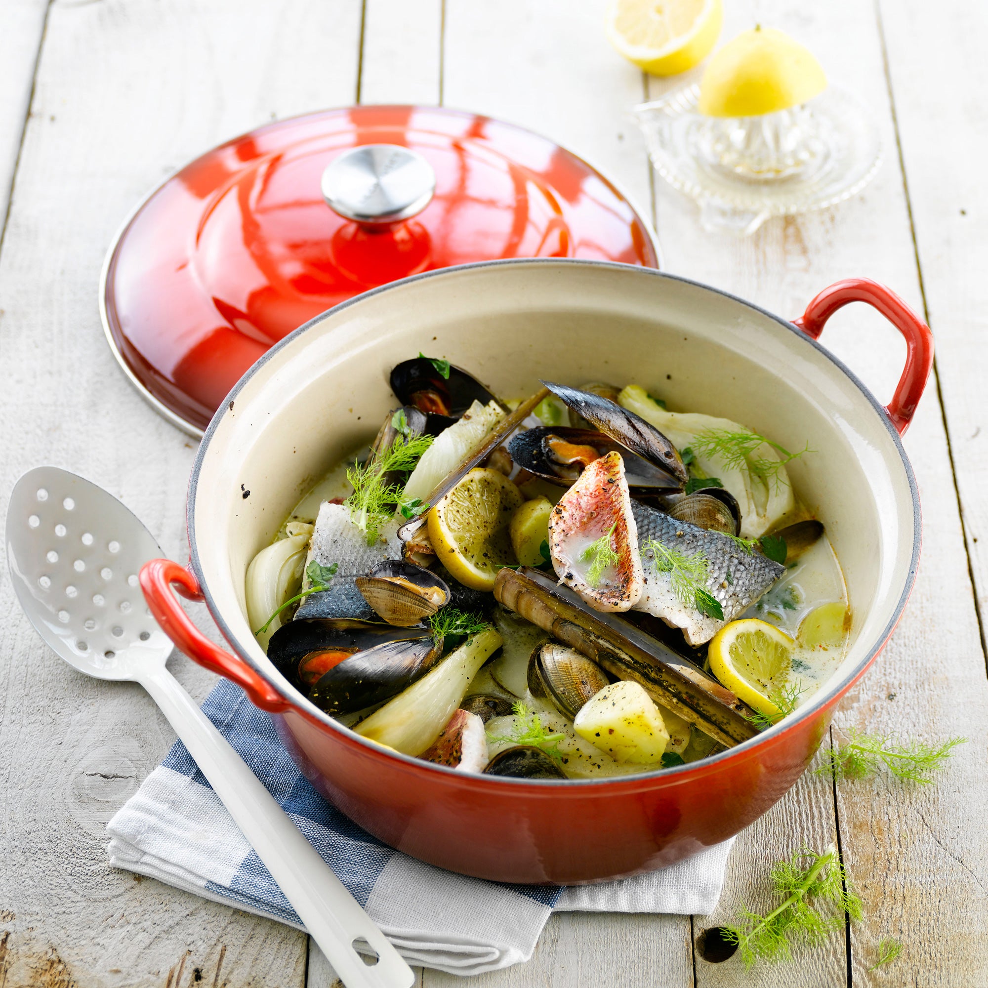Le Creuset Faitout Braadpan Ã 28 cm - Rood