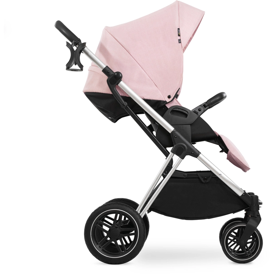 hauck Kinderwagen Vision X Set Silver Melange Rose