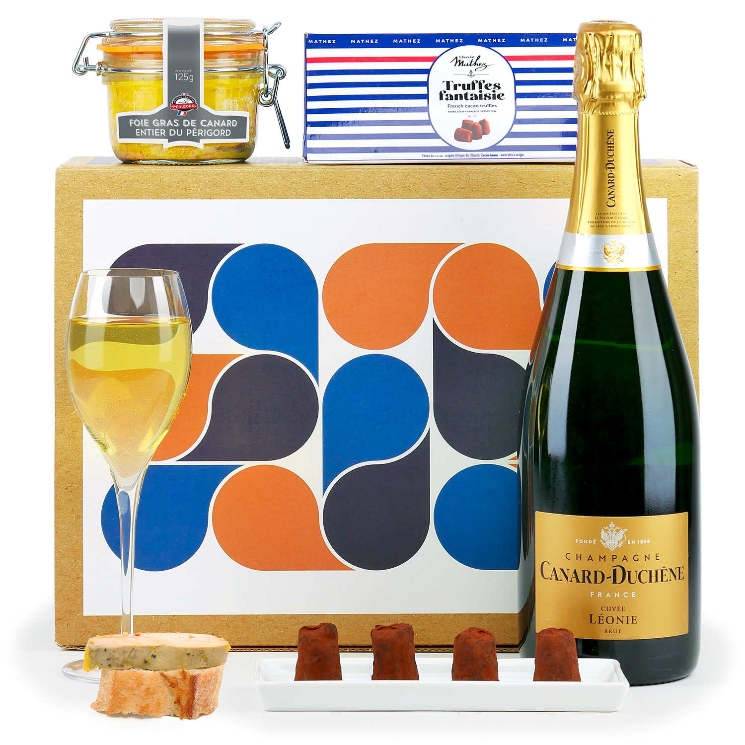 Coffret cadeau Champagne & Co