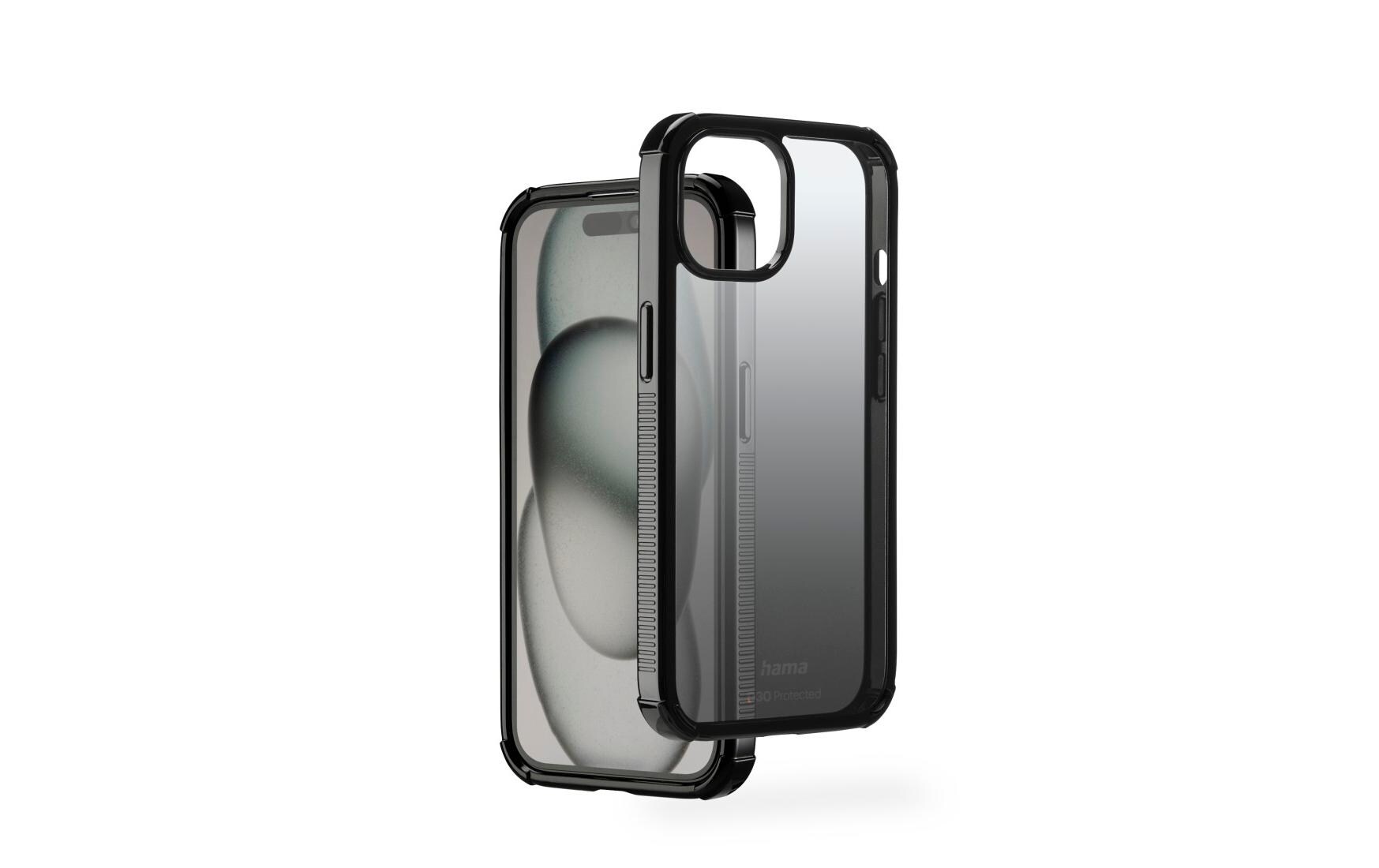 Back Cover Extreme Protect iPhone 15 SchwarzBack-Cover für das Apple iPhone 15