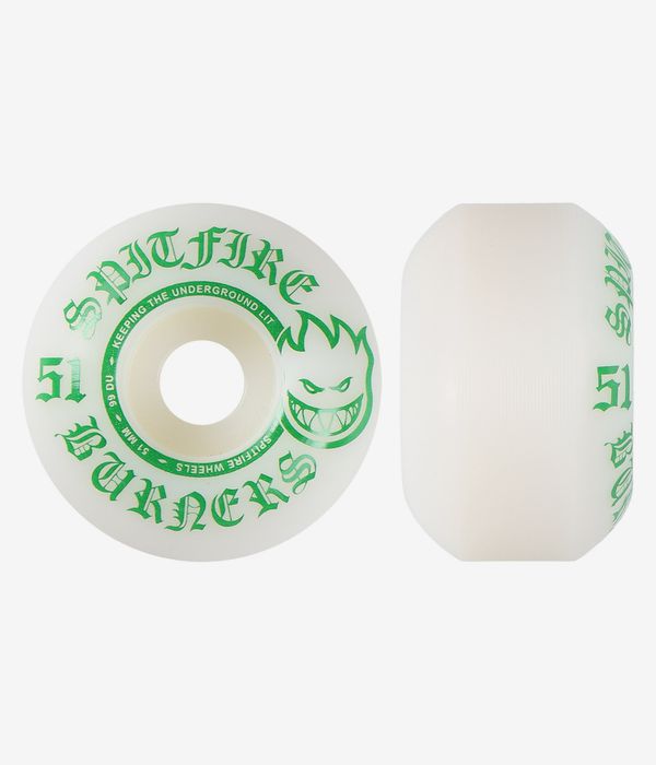 Spitfire Burners Bighead Rollen (white) 51 mm 99A 4er Pack