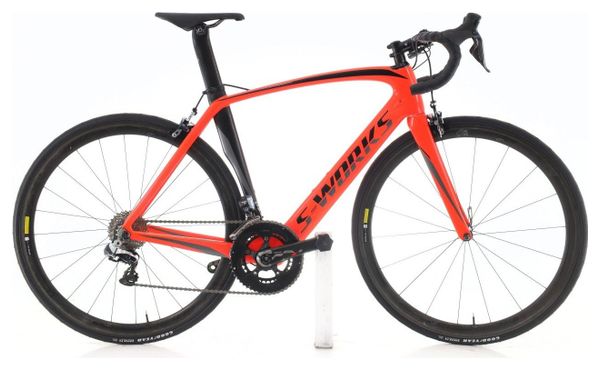 Produit reconditionné · Specialized Venge S-Works Carbone Di2 11V · Rouge / Vélo de route / Specialized | Très bon état