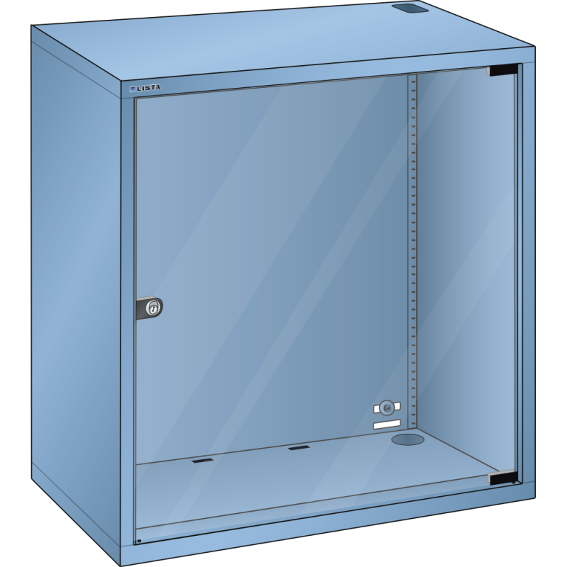 Support d'écran Lista ouverture porte à droite H 80 x L 71,7 x P 35 cm