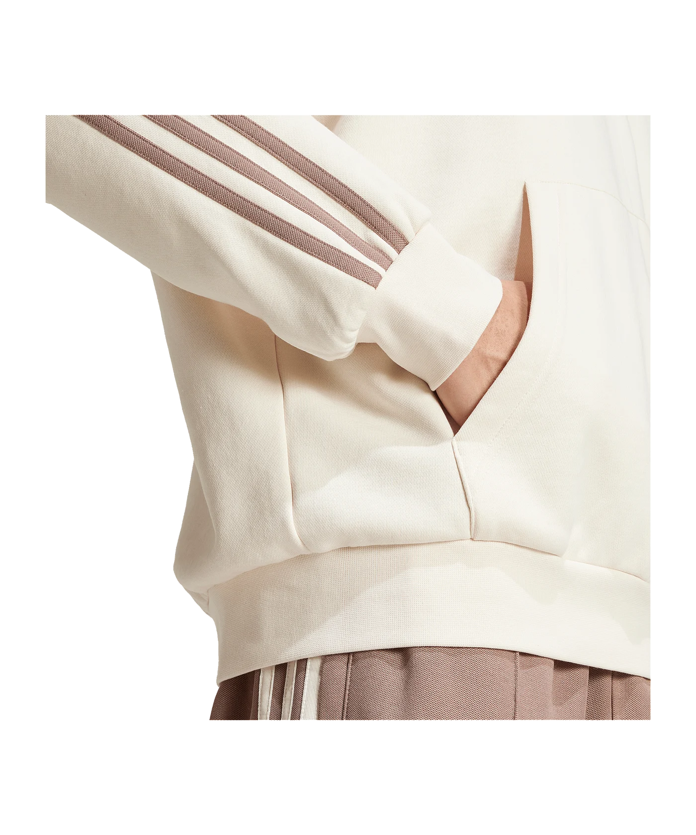 adidas Originals Adicolor Baggy Fit Hoody Weiss