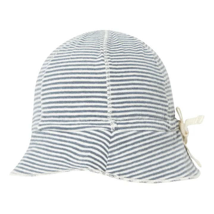 Gray Label Chapeau Coton Bio | Bleu gris